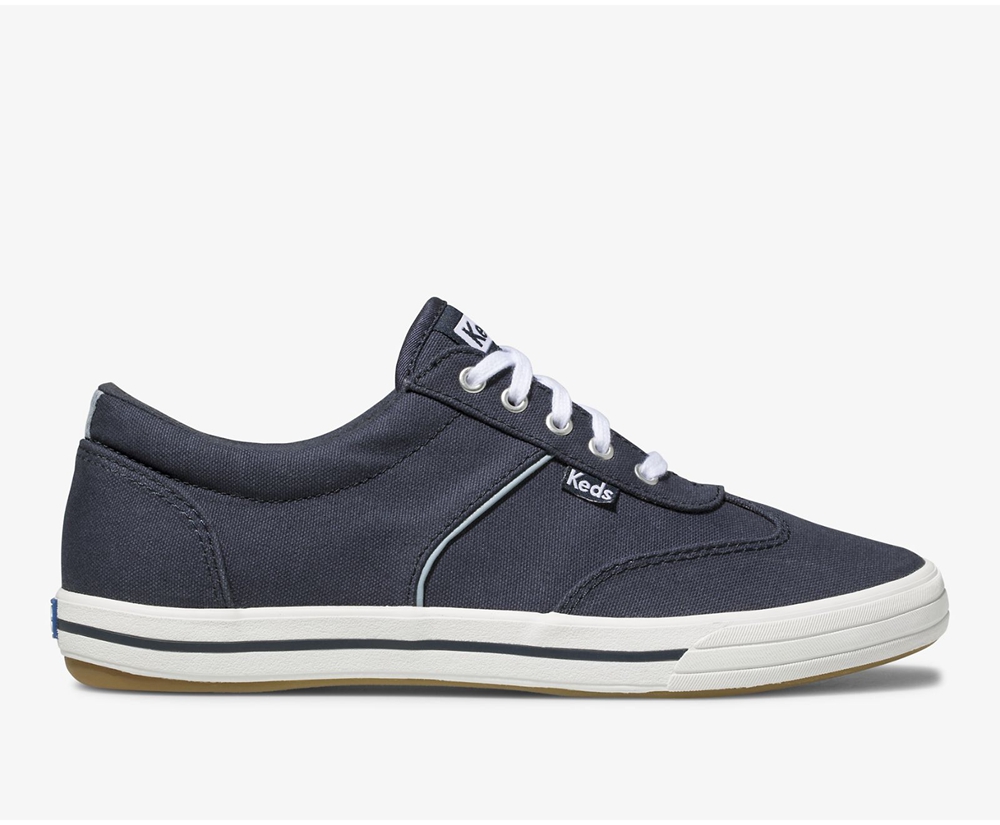 Keds Womens Sneakers Navy - Courty - 387PJDKNC